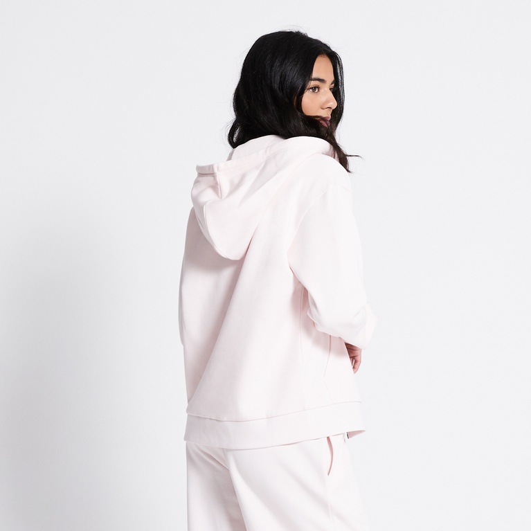 Zip hoodie "Vivvi" Soft Pink